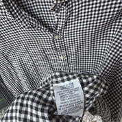 Polo Ralph Lauren Embroidered Pony Linen Checkered Shirt XXL - Threads Uncovered