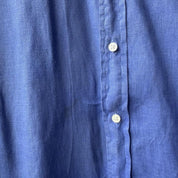 Polo Ralph Lauren Embroidered Pony Linen Shirt L - Threads Uncovered