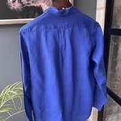 Polo Ralph Lauren Embroidered Pony Linen Shirt M - Threads Uncovered