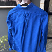 Polo Ralph Lauren Embroidered Pony Linen Shirt M - Threads Uncovered
