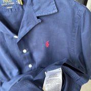 Polo Ralph Lauren Embroidered Pony Linen Shirt M - Threads Uncovered