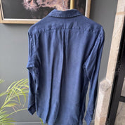 Polo Ralph Lauren Embroidered Pony Linen Shirt S - Threads Uncovered