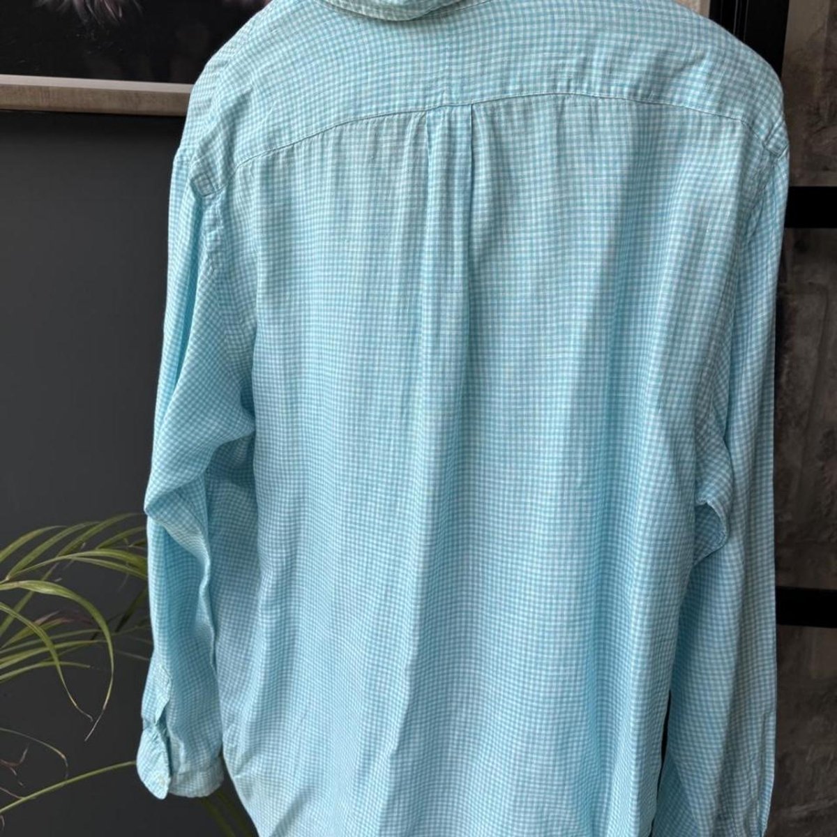 Polo Ralph Lauren Embroidered Pony Linen Shirt XL - Threads Uncovered