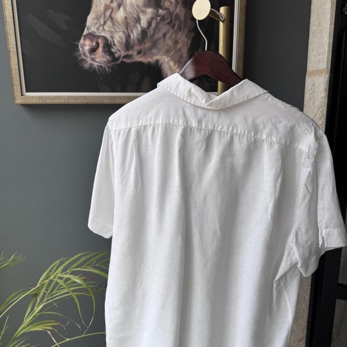 Polo Ralph Lauren Embroidered Pony Linen Shirt XL - Threads Uncovered