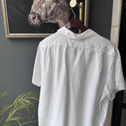 Polo Ralph Lauren Embroidered Pony Linen Shirt XL - Threads Uncovered