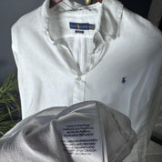 Polo Ralph Lauren Embroidered Pony Linen Shirt XXL - Threads Uncovered