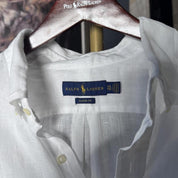 Polo Ralph Lauren Embroidered Pony Linen Shirt XXL - Threads Uncovered
