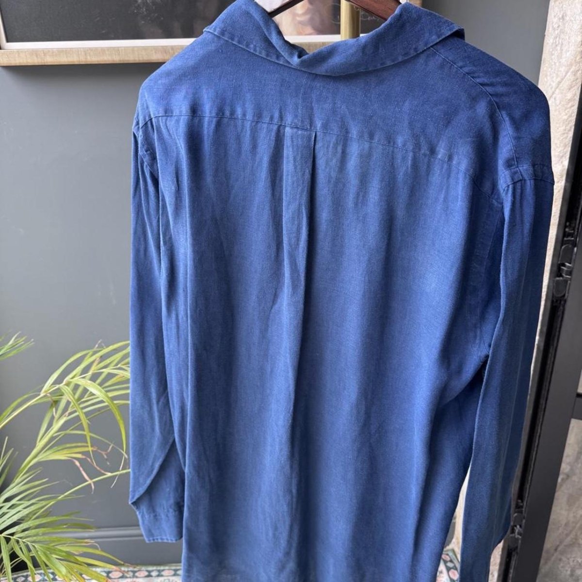 Polo Ralph Lauren Embroidered Pony Linen Shirt XXL - Threads Uncovered