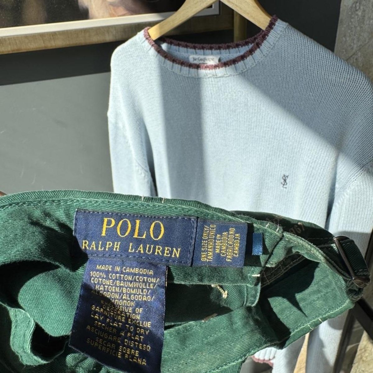 Polo Ralph Lauren Flag Embroidered Cap - Threads Uncovered