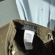 Polo Ralph Lauren Khaki Embroidered Pony Cap - Threads Uncovered