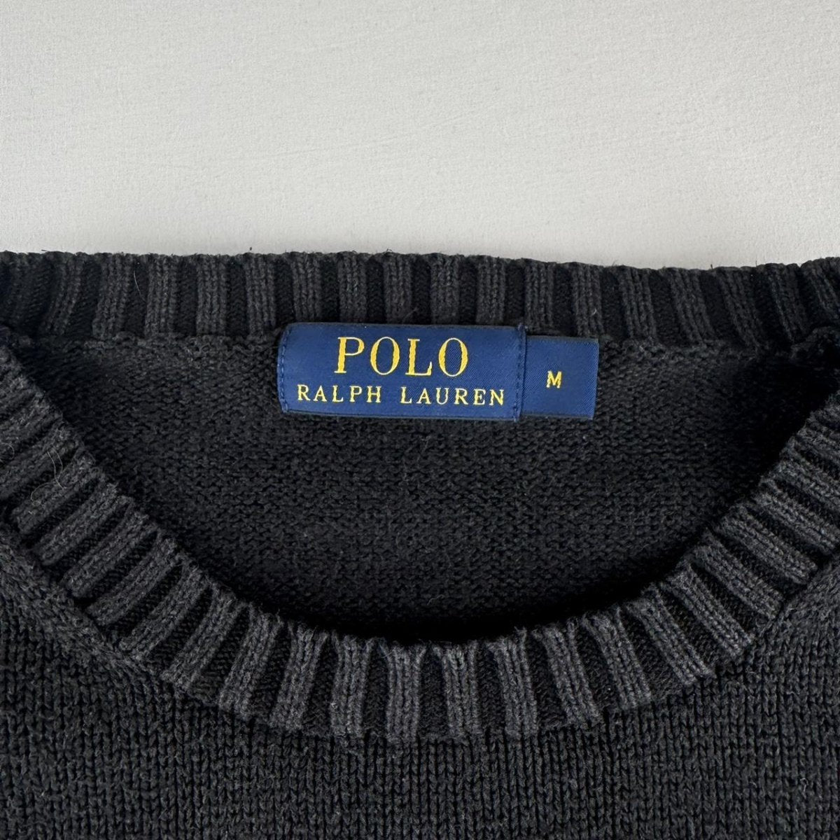 Polo Ralph Lauren Knitted Crewneck Jumper S - Threads Uncovered