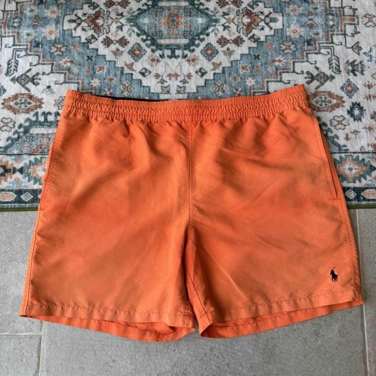Polo Ralph Lauren Orange Swim Trunks XL - Threads Uncovered