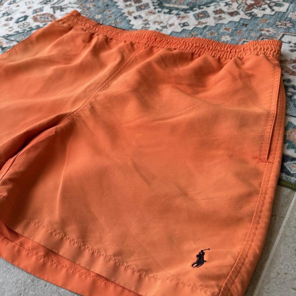 Polo Ralph Lauren Orange Swim Trunks XL - Threads Uncovered
