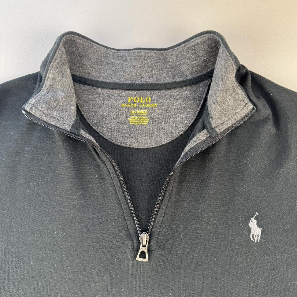 Polo Ralph Lauren Performance Quarter Zip Jumper M - Threads Uncovered