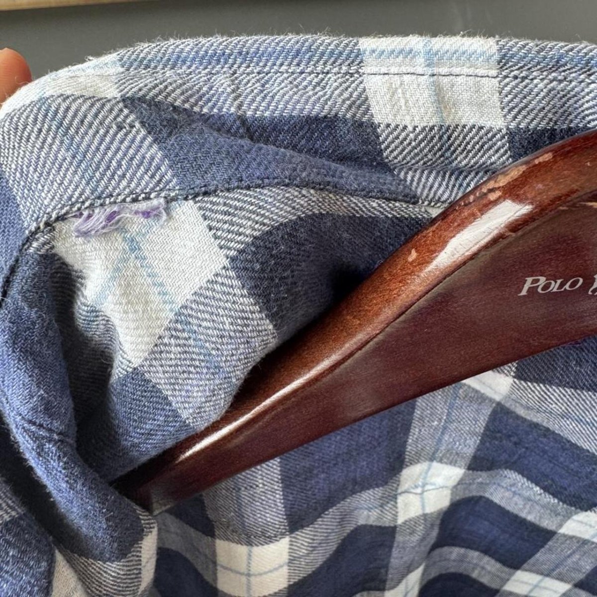 Polo Ralph Lauren Purple Label Linen Shirt M - Threads Uncovered