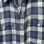 Polo Ralph Lauren Purple Label Linen Shirt M - Threads Uncovered