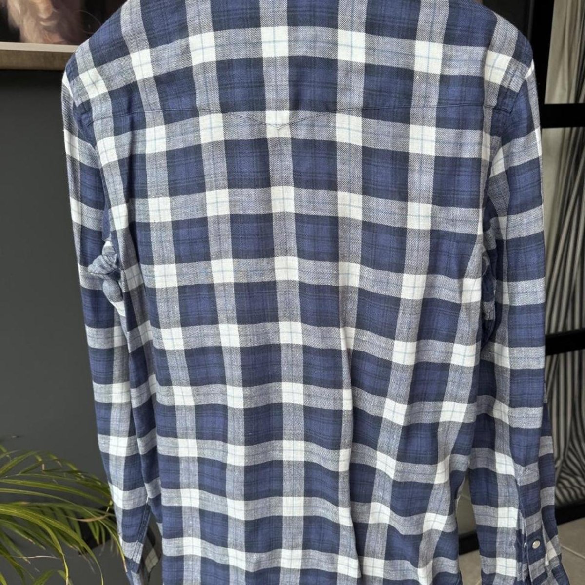 Polo Ralph Lauren Purple Label Linen Shirt M - Threads Uncovered