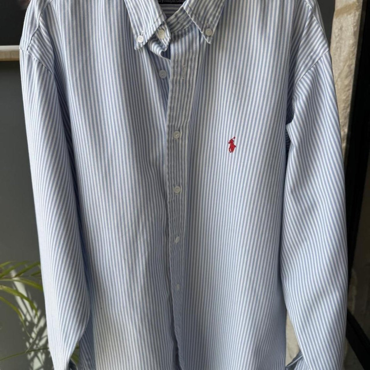Polo Ralph Lauren Striped Button Down Shirt L - Threads Uncovered