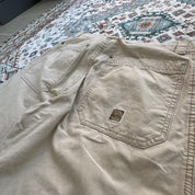 Quiksilver Early 2000s Cream Jorts 32W (Medium) - Threads Uncovered