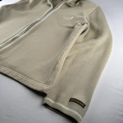 Quiksilver Embroidered Spellout Knitted Full Zip XL - Threads Uncovered