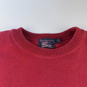 Rare 1990s Burberrys Sportsman Oversized Pocket Logo Sweatshirt S - Threads Uncovered