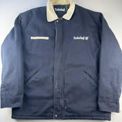 Rare 1990s Timberland Detroit Style Chore Canvas Jacket M - Threads Uncovered