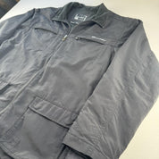 Rare 2000s Oakley Spellout Chore Jacket with Back Centre Logo XL - Threads Uncovered