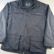 Rare 2000s Oakley Spellout Chore Jacket with Back Centre Logo XL - Threads Uncovered