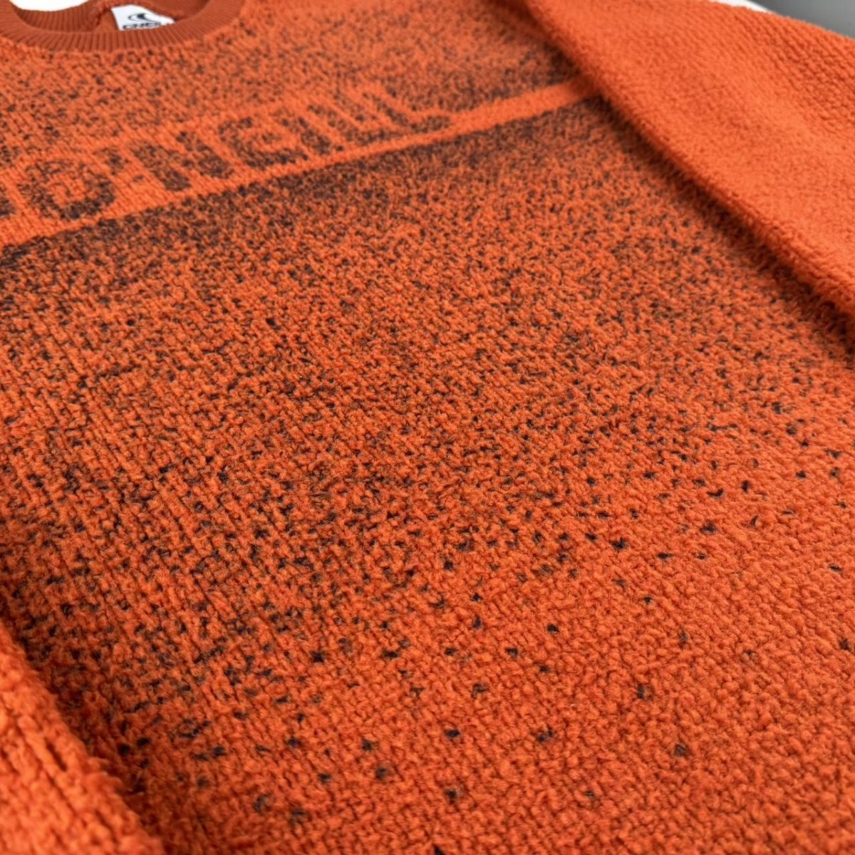 Rare 90s O'Neill Orange Fleece Sweatshirt - Threads Uncovered