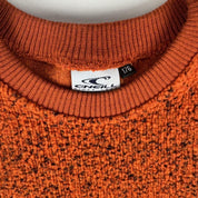 Rare 90s O'Neill Orange Fleece Sweatshirt - Threads Uncovered