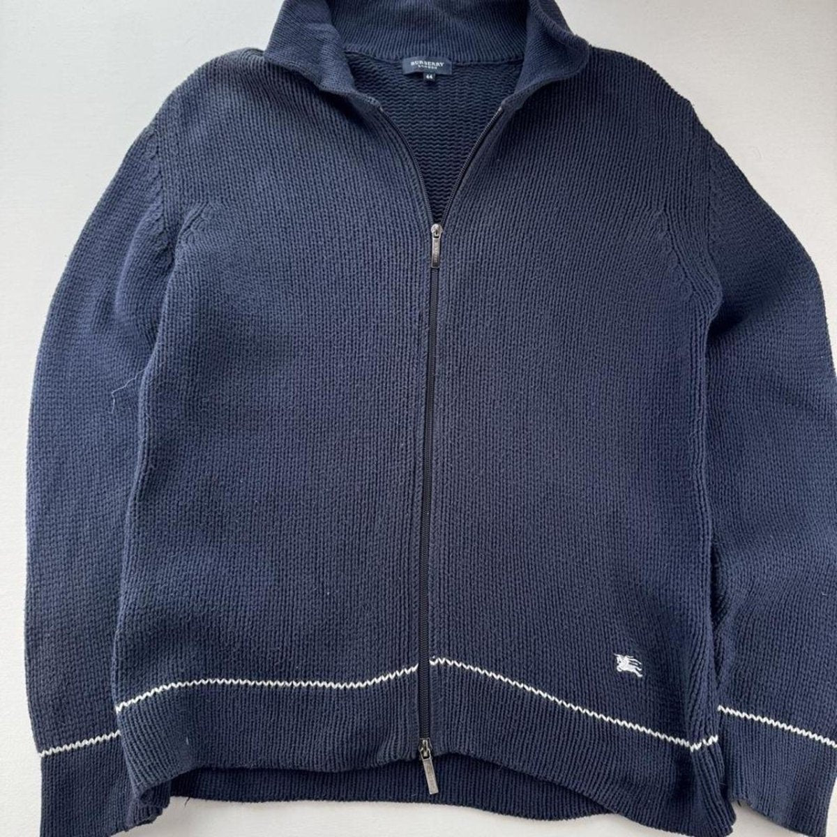 Thick Burberry Early 2000s Knitted Jumper M - Threads Uncovered