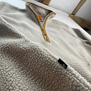 Timberland Sherpa Quarter Zip Oversized Fleece S - Threads Uncovered