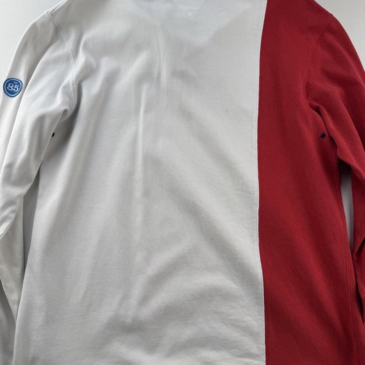 Tommy Hilfiger Embroidered Spellout Rugby Polo L - Threads Uncovered