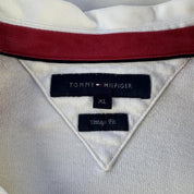 Tommy Hilfiger Embroidered Spellout Rugby Polo XL - Threads Uncovered