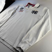 Tommy Hilfiger Embroidered Spellout Rugby Polo XL - Threads Uncovered