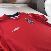 Umbro 2004-06 England Away Playing Shirt L - Threads Uncovered