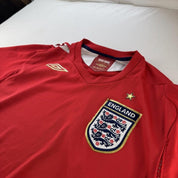Umbro 2007-09 England Away Playing Shirt M - Threads Uncovered