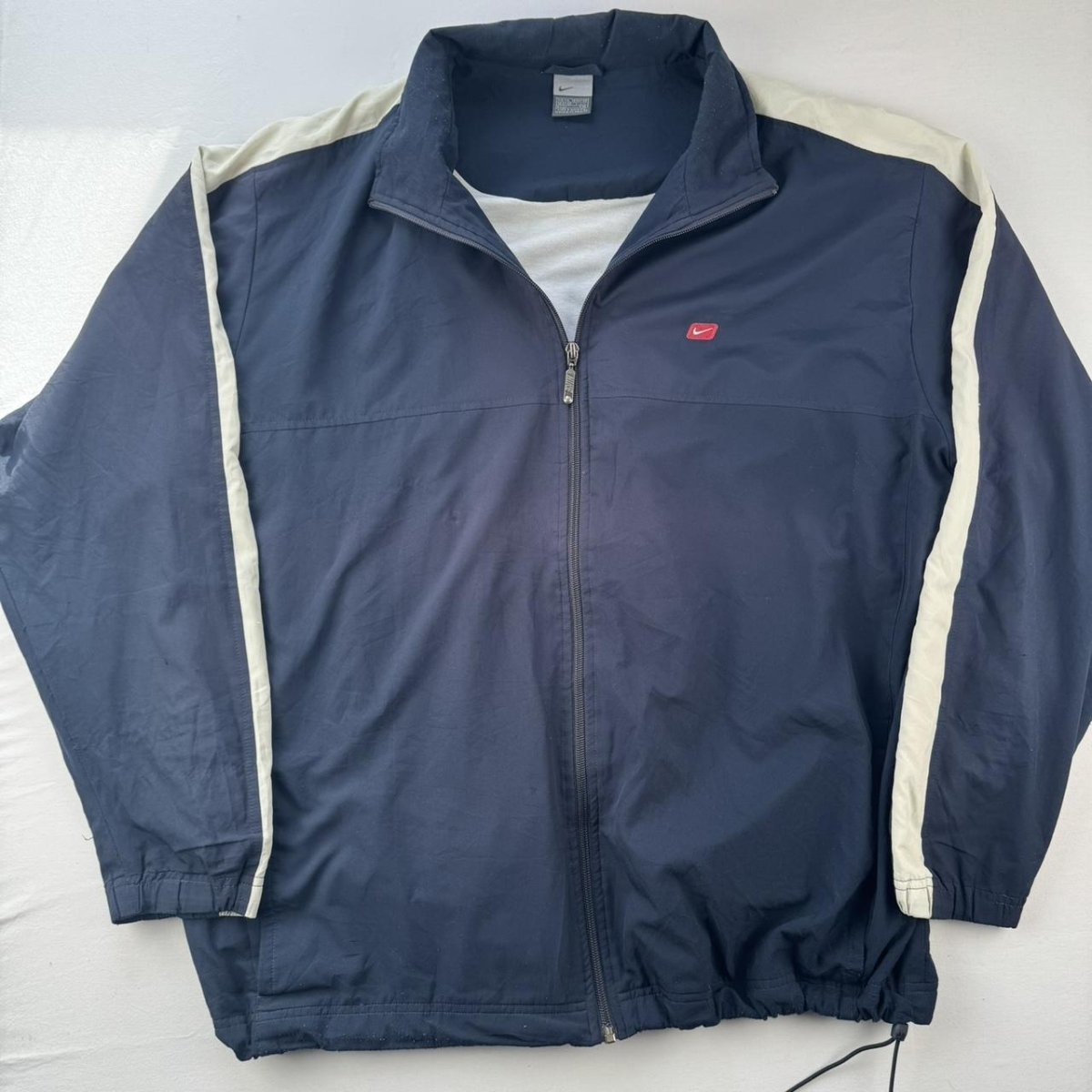 Vintage 2000s Nike Embroidered Logo Track Jacket XXL - Threads Uncovered
