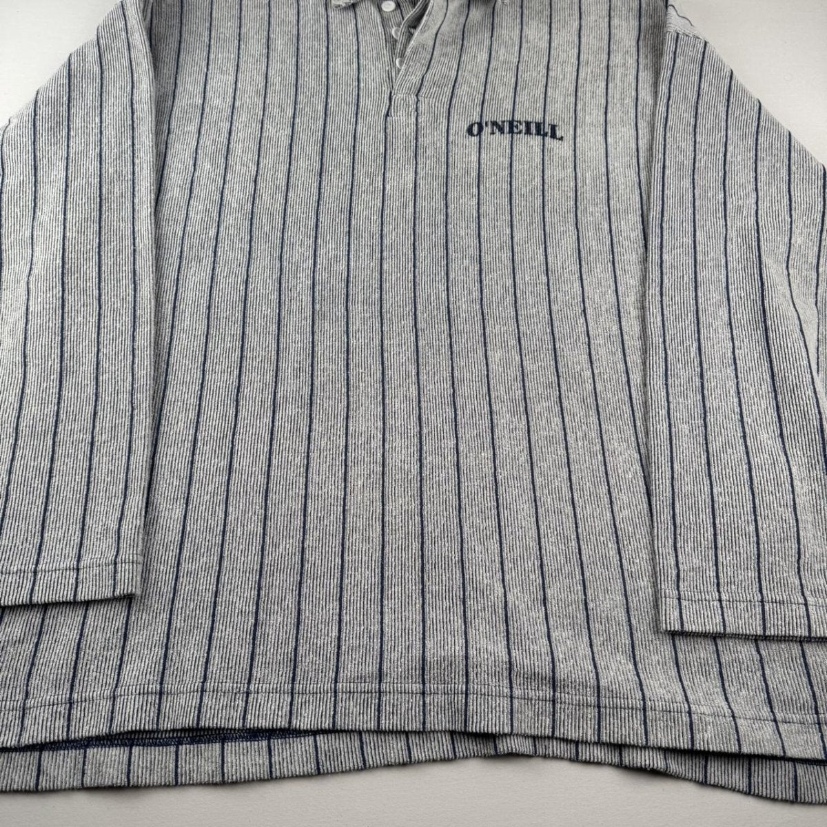 Vintage Late 1990s O'Neill Back Graphic Collared Long Jumper XL - Threads Uncovered