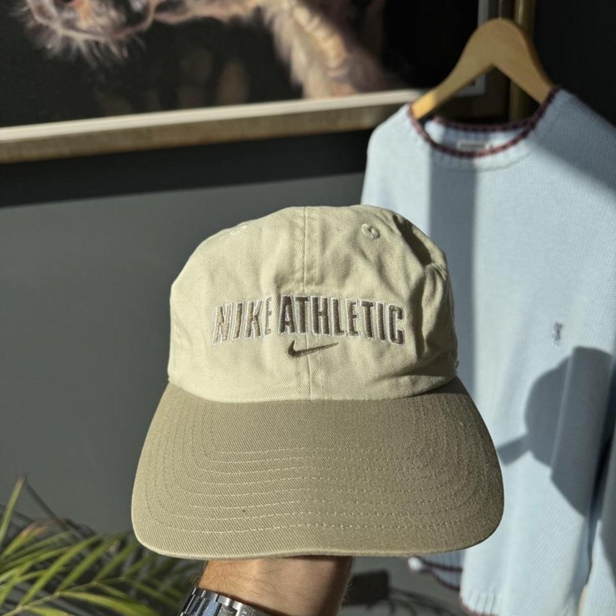 Vintage Nike Athletic Embroidered Cap - Threads Uncovered