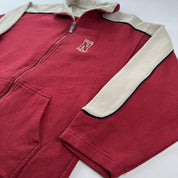 Womens 1990s Nike Embroidered Quarter Zip Fleece 8 Oversized - Threads Uncovered