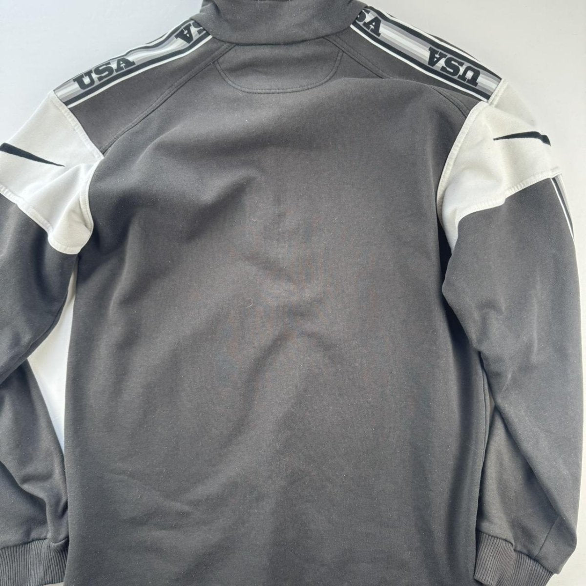 Womens 1990s Nike Embroidered Quarter Zip Fleece XL - Threads Uncovered