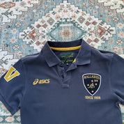 Womens Asics Wallabies Australia Rugby Polo Shirt S - Threads Uncovered