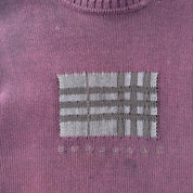 Womens Burberry Distressed Embroidered Knitted Jumper 14-16 - Threads Uncovered