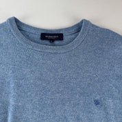 Womens Early 2000s Burberry Wool Blend Knitted Jumper 12-14 - Threads Uncovered