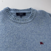 Womens Early 2000s Burberry Woolen Knitted Jumper 6-8 - Threads Uncovered