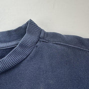 Womens Navy 1990s Nike Embroidered Swoosh Sweatshirt 12-14 - Threads Uncovered