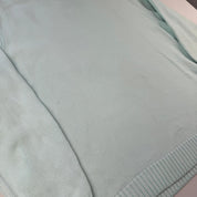 Yves Saint Laurent Crewneck Knit Sweater in Green Size L - Threads Uncovered