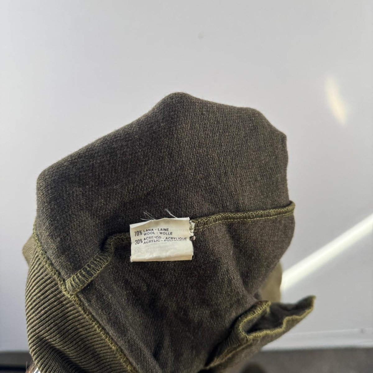 Yves Saint Laurent Jeanswear Sweater in Green Size S - Threads Uncovered