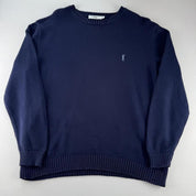 Yves Saint Laurent Thick Knitted YSL Jumper M - Threads Uncovered